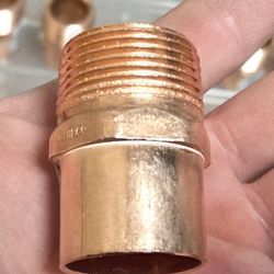 1in Copper Male Adapter