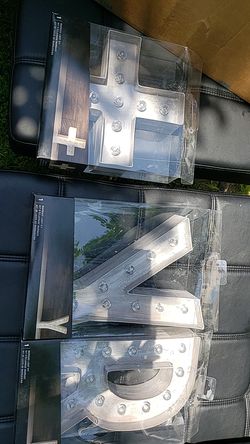 Letter light ups