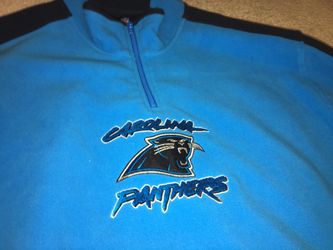 NFL Carolina Panthers Vintage Reebok Team Apparel Fleece Pullover Sweater