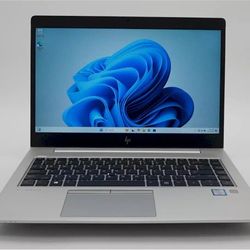 Aluminum HP EliteBook Pro Grade Laptop 16 GB RAM Windows 11 Professional 