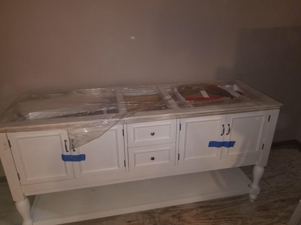 Pottery Barn Newport Double Sink Vanity - 72 inches