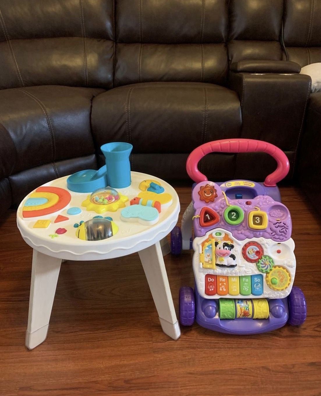 VTECH BABY WALKER AND TABLE ACTIVITY CENTER 