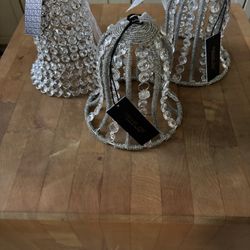 Rhinestone Christmas Bells