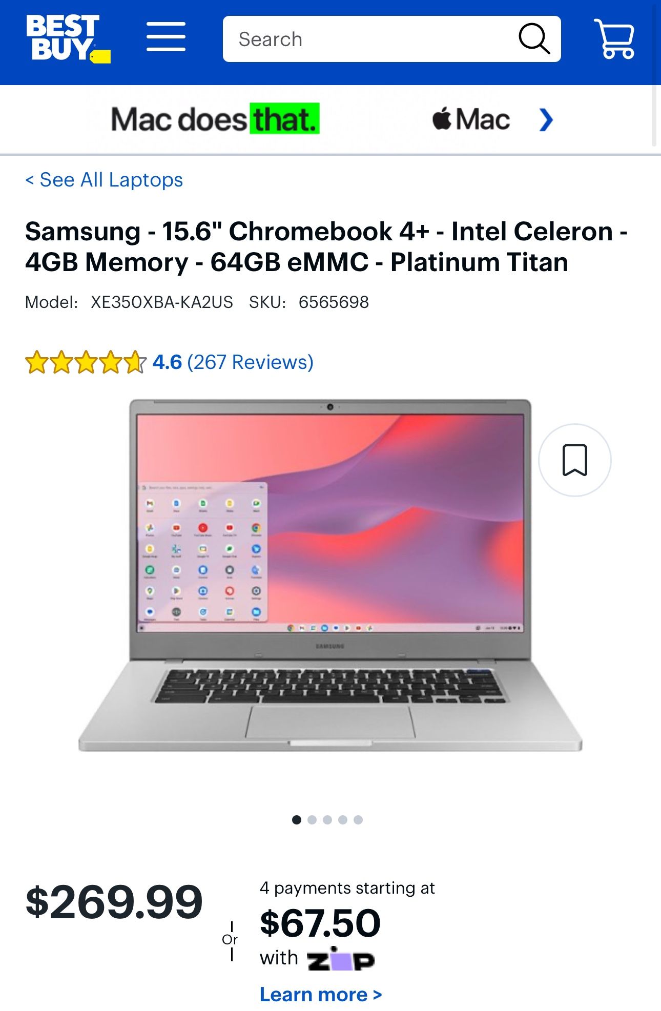 💻 Samsung Chromebook BRAND NEW