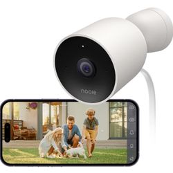  Security Camera Outdoor 1080P, IP66 Weatherproof Surveillance Camera, Night Vision, 2-Way Audio, Motion Detection, Deterrent Alarm, Works with Alexa,