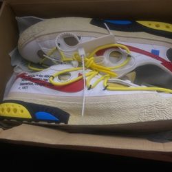 off white blazer low 77