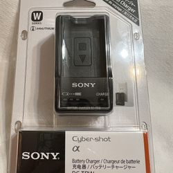 new Sony CyberShot travel battery charger BC-TRW W series