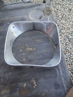 Drive side headlight bezel 71 72 Chevy Monte Carlo