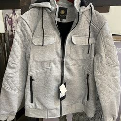 Zip up hoodie jacket only size medium an XL now left