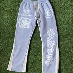 Grey Hellstar Sweatpants