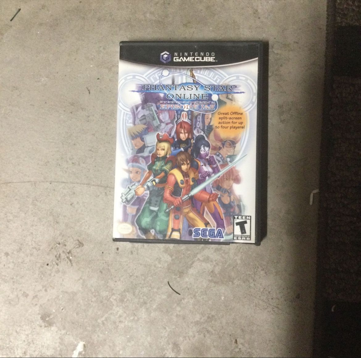 Phantasy Star Online GameCube Video Game