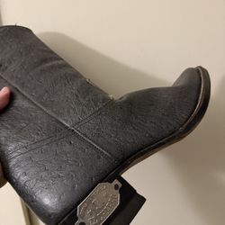 Botas De Pelicula “El Charro” Leather Boots