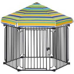 Dog Playpen, Outdoor Pet Cage Kennel