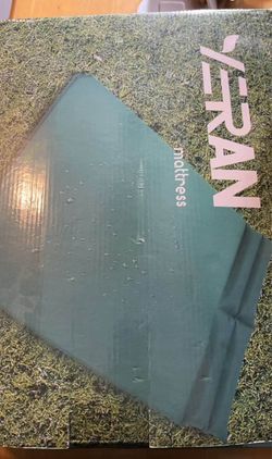 Ultralight inflatable mattress, dimensions 50 x 75 x 1.2 inches it's brand new never opened