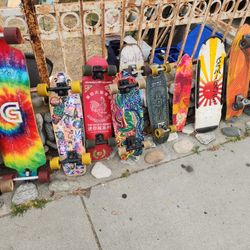 Skateboards $40 To $80