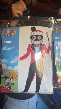 Jax and Cane costumes Large for kids