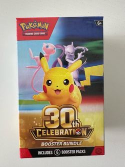 Pokémon TCG 30th Celebration Booster Bundle Brand New in Box Unsealed