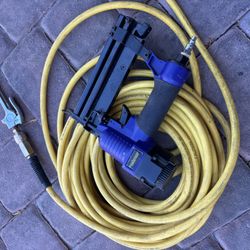 Nail And Staple Gun And Hose
