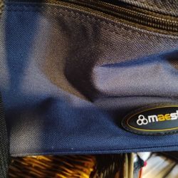 Blue Duffle Bag 
