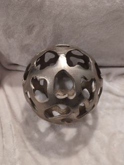 Decorative Metal Cutout Sphere