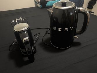 New Electric Water Kettle & Mixer !