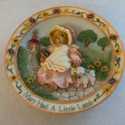 Cherished Teddies Nursery Rhymes Plate