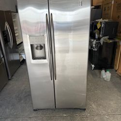 36” GE REFRIGERATOR FRIDGE REFRIGERADOR NEGRO   NEVERA HELADERA FRIO REFRIGERADOR GOOD CONDITION DELIVERY 🚚 FREE WARRANTY 100 DAYS
