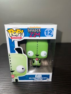 VAULTED Gir in Dog Suit Funko Pop #12 Invader Zim Television Nickelodeon Animation Cartoons Nick TV