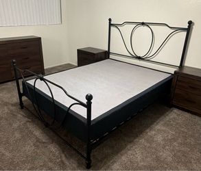 Queen size bed frame