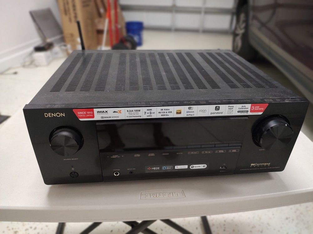 Denon AVR-X3700 Dolby Atmos 9.2 Channel Receiver