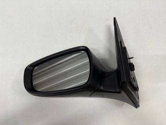12-17 Hyundai Accent Driver Side/ Left Mirror Powered Glass; Glossy Black/ Espejo Lado Del Conductor