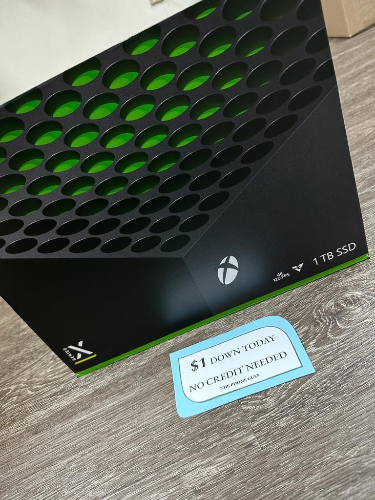 Xbox Series X Gaming Console New -PAYMENTS AVAILABLE FOR AS LOW AS $1 DOWN - NO CREDIT NEEDED