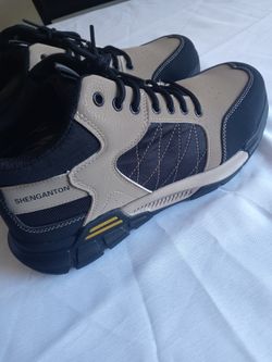 Black/Latte Nice Looking Work Shoes