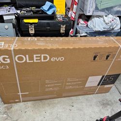 LG C3 evo OLED TV 55 inch 4k HDTV new!
