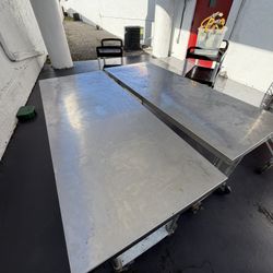 Stainless Steel Prep Tables
