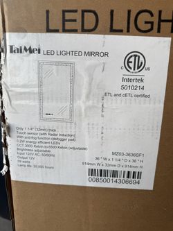 LED Lighted Mirror (36 x 36)