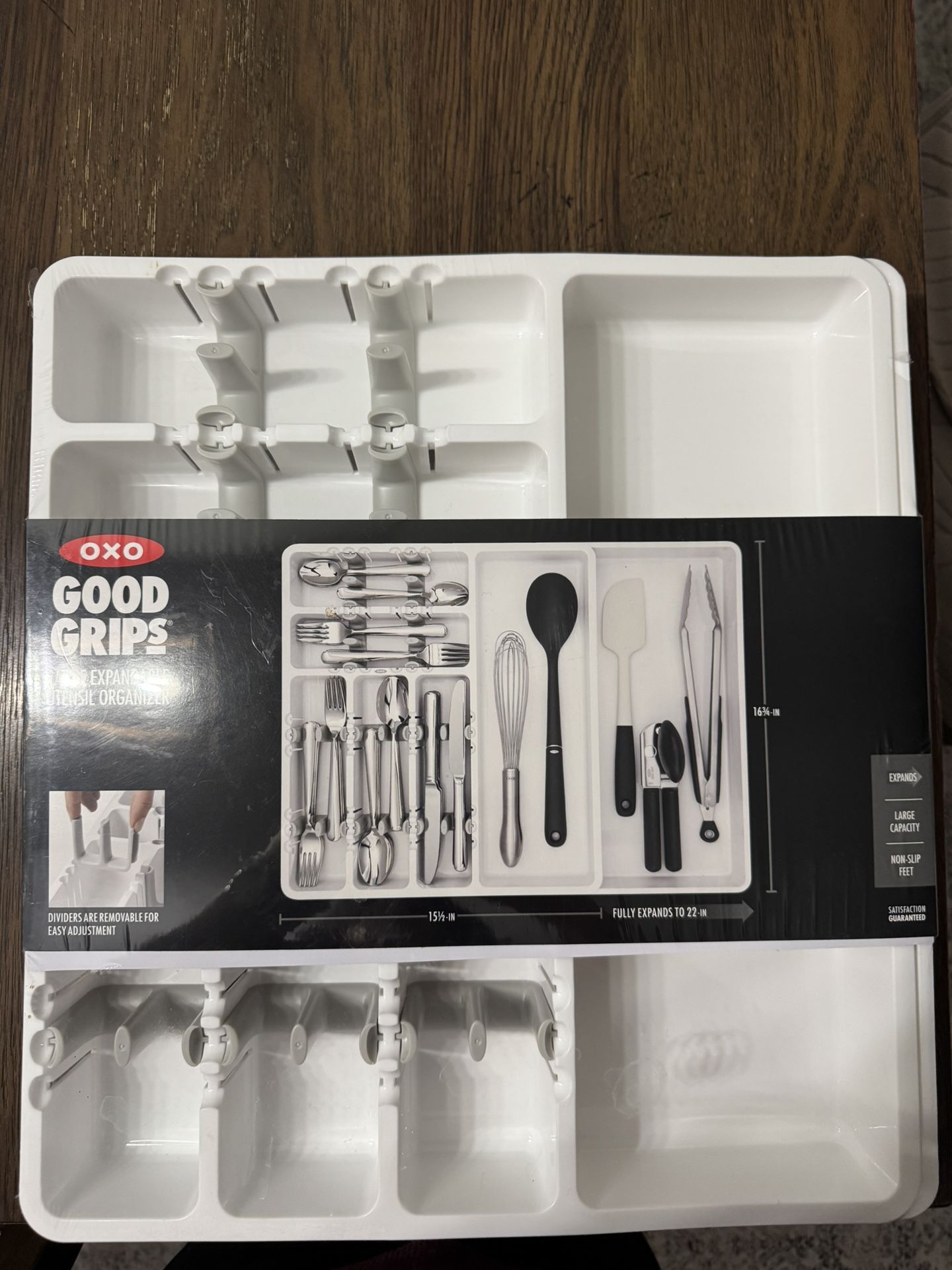OXO Good Grips Large Expandable Utensil Organizer