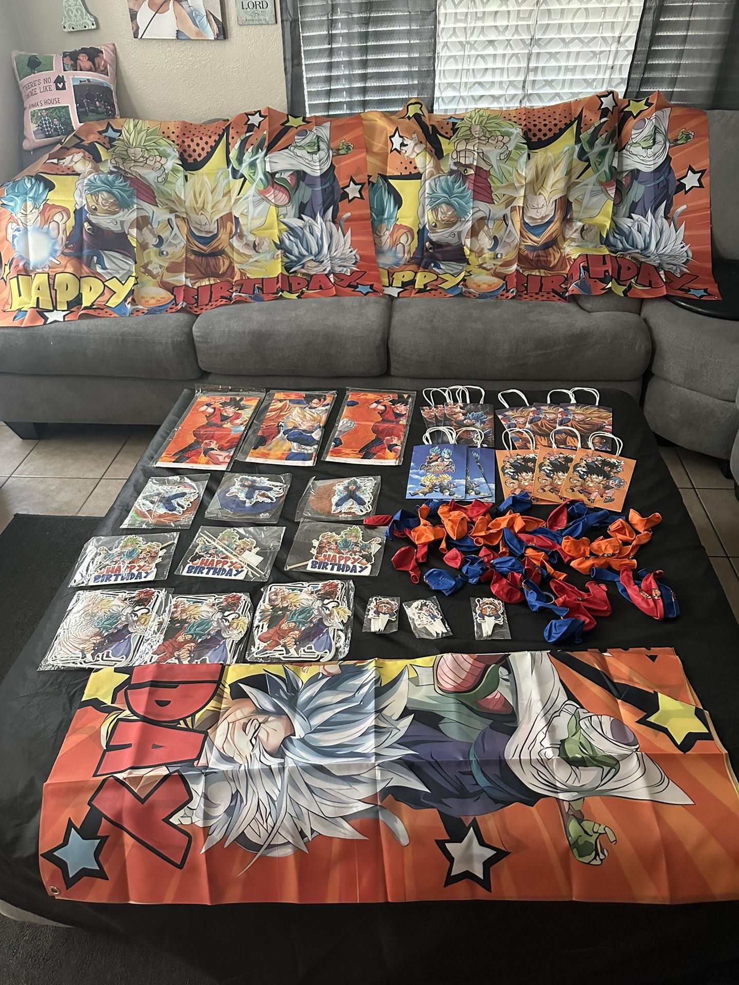 Dragon Ball, Z Birthday Party Supplies