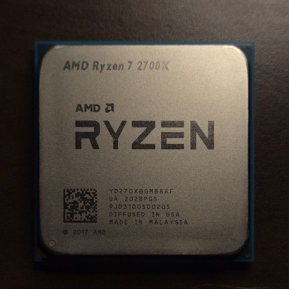 AMD Ryzen 7 2700X With Stock Cooler OBO
