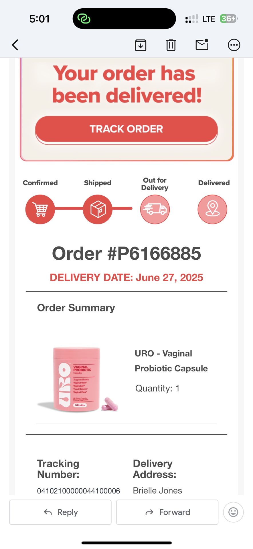 URO women’s Probiotics 
