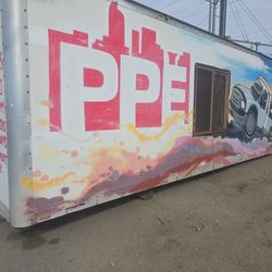 Truck box for storage 24'