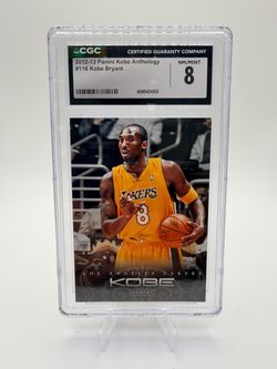 Kobe Bryant Anthology #116 CGC 8