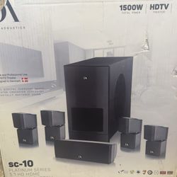 Danon Acoustics SC-10 Platinum Series 5.1 HD Home Theater (MSRP $2438)