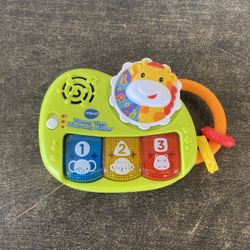 Vtg 6.5” Vtech Tummy Time Discovery Pillow Baby Toy