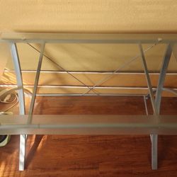 Glass Computer Table 