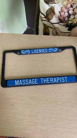 License Plate Cover, Like New Condition