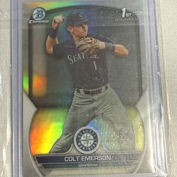 🔥 FOR SALE: Colt Emerson 2023 Bowman Chrome 1st Bowman Refractor 🔥