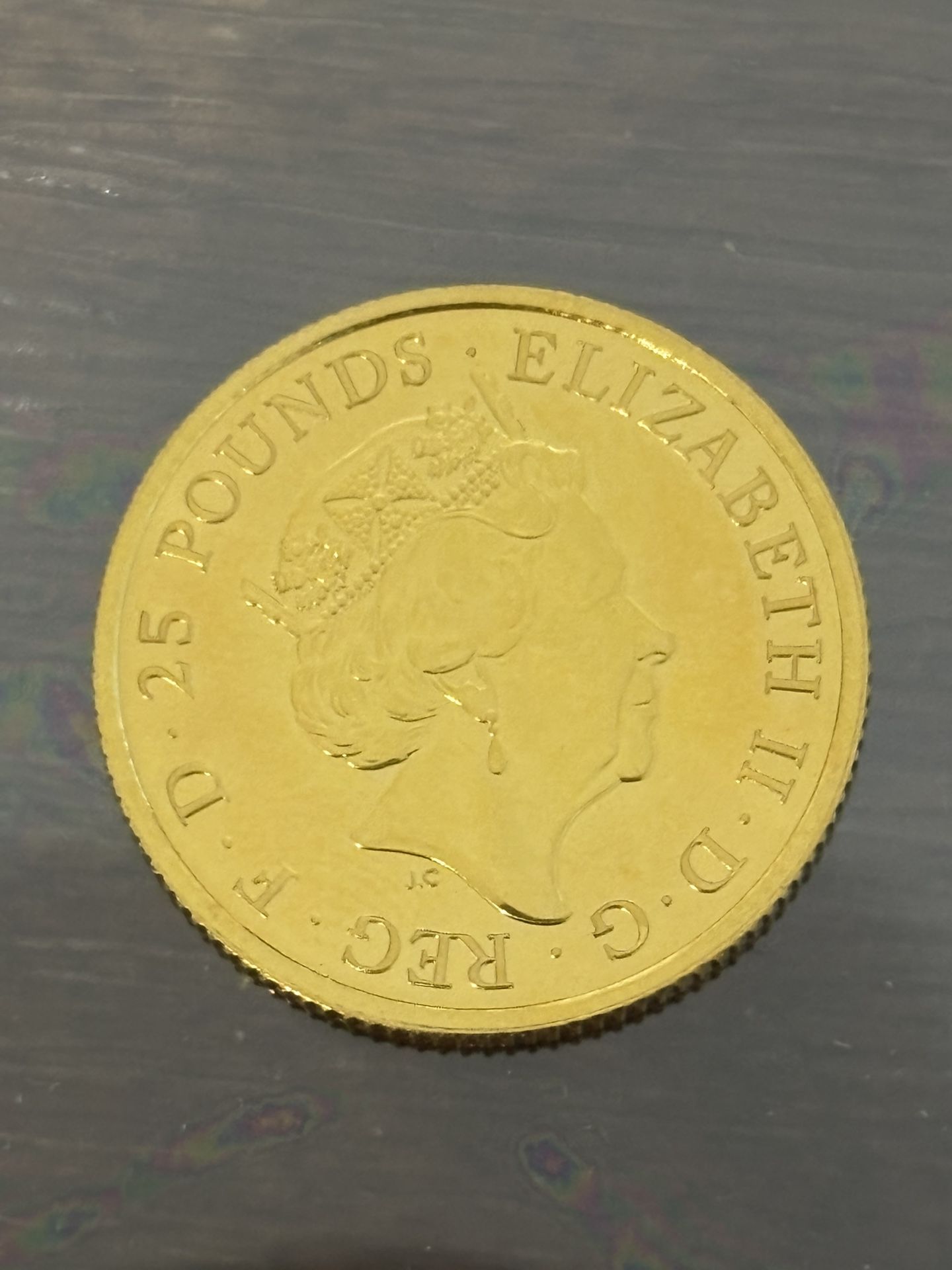 1/4 Ounce Gold Coin 2016 Royal Mint Sale Or Trade