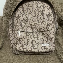 CK logo backpack