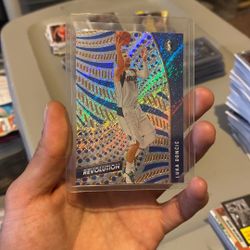 Luka Doncic 2020-21 Panini Revolution No. 37 Silver 